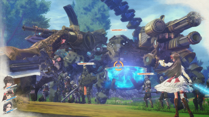 Illustration for article titled Valkyria: Azure Revolution Trailer + More Screenshots